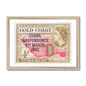 Ghana Independence 1957 Framed Print