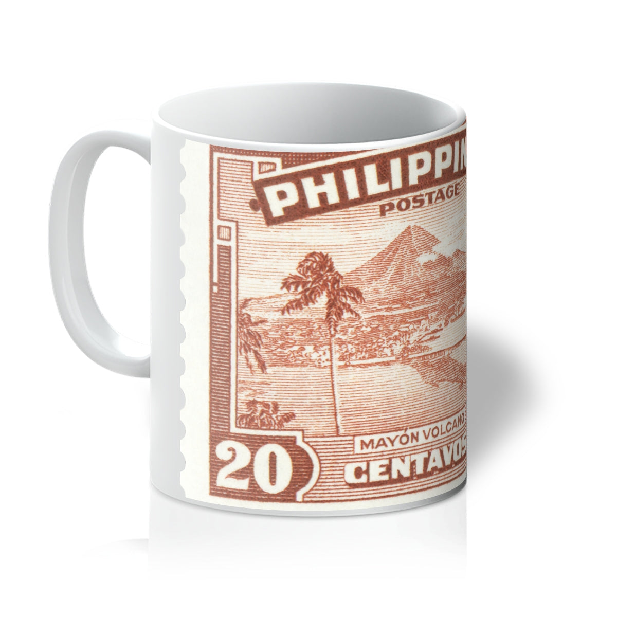 Philippines Mayon Volcano Mug