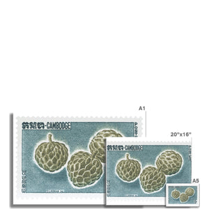 Cambodia Durian Fine Art Print