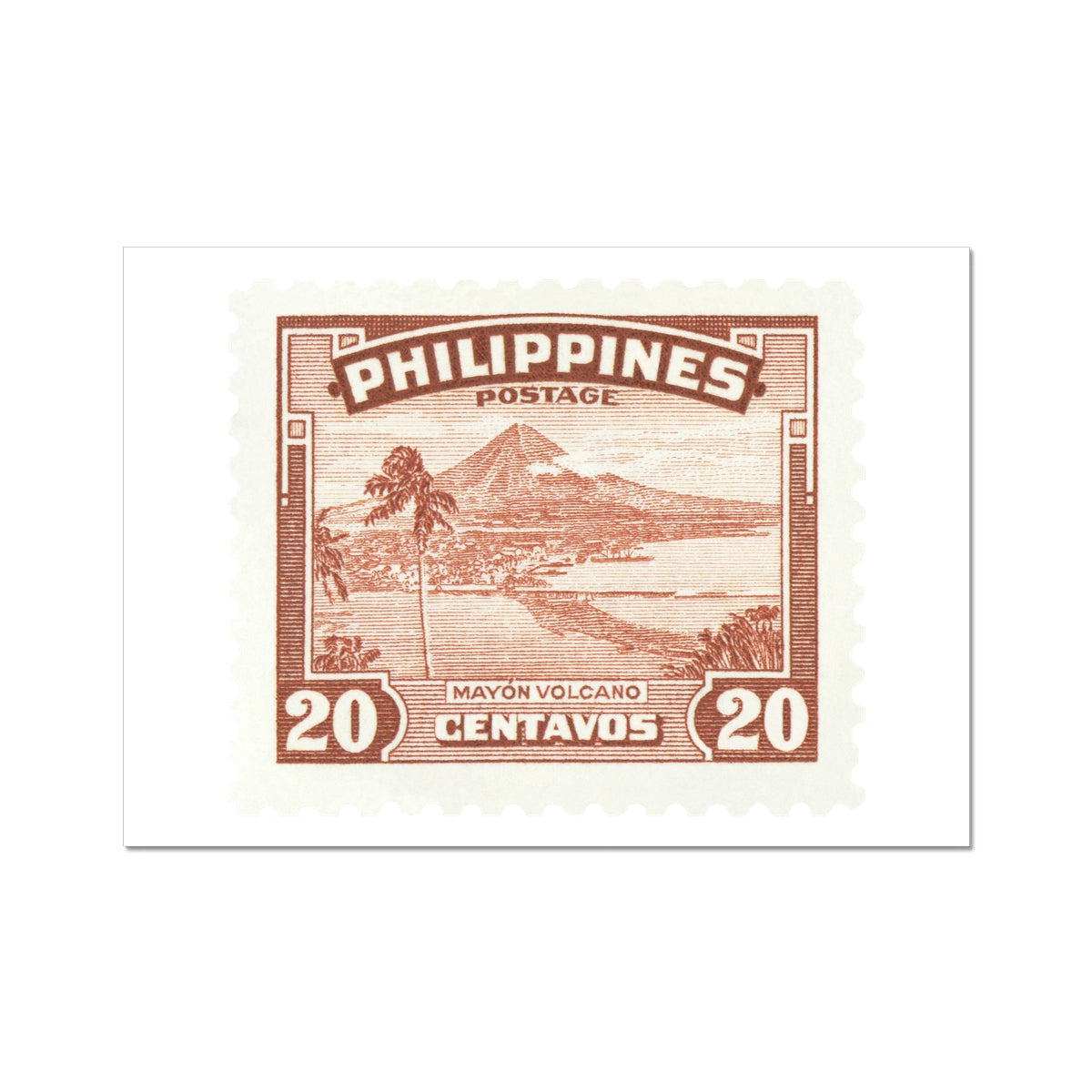 Philippines Mayon Volcano Fine Art Print