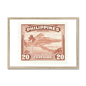 Philippines Mayon Volcano Framed Print