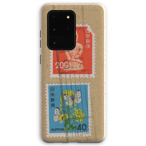 Japan Buddha and Butterflies Eco Phone Case