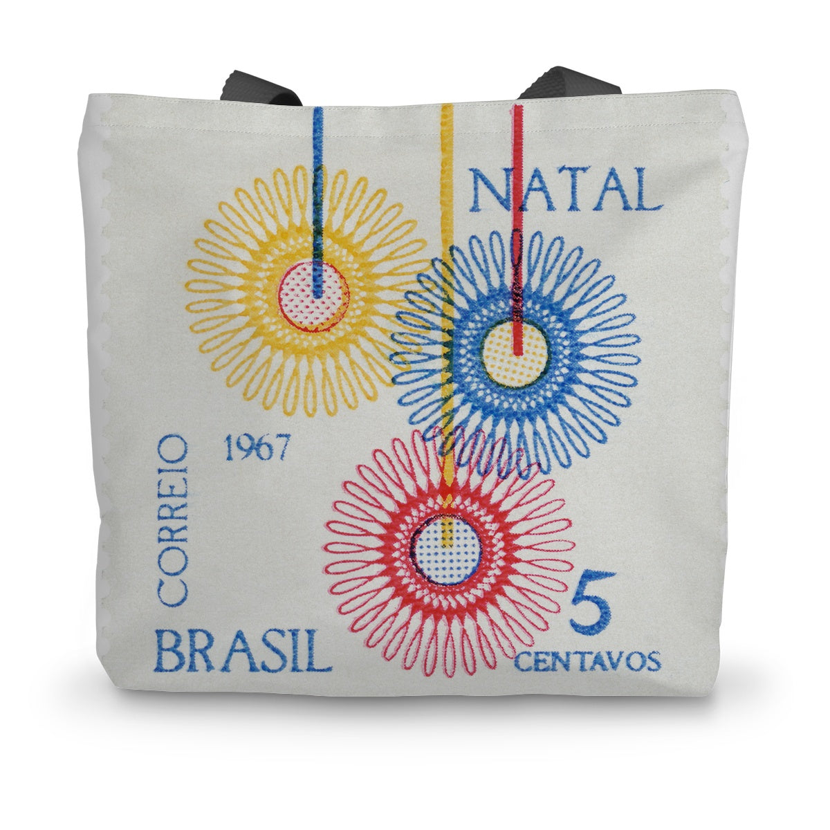 Brazil Natal 1967 Canvas Tote Bag