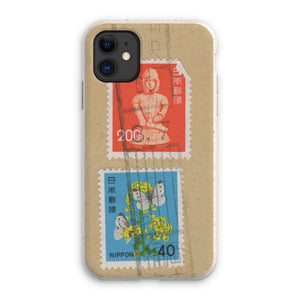 Japan Buddha and Butterflies Eco Phone Case