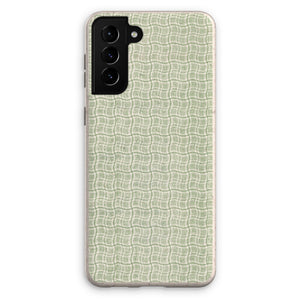 Wavy Green Box Pattern Eco Phone Case