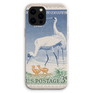 USA Whooping Cranes Eco Phone Case