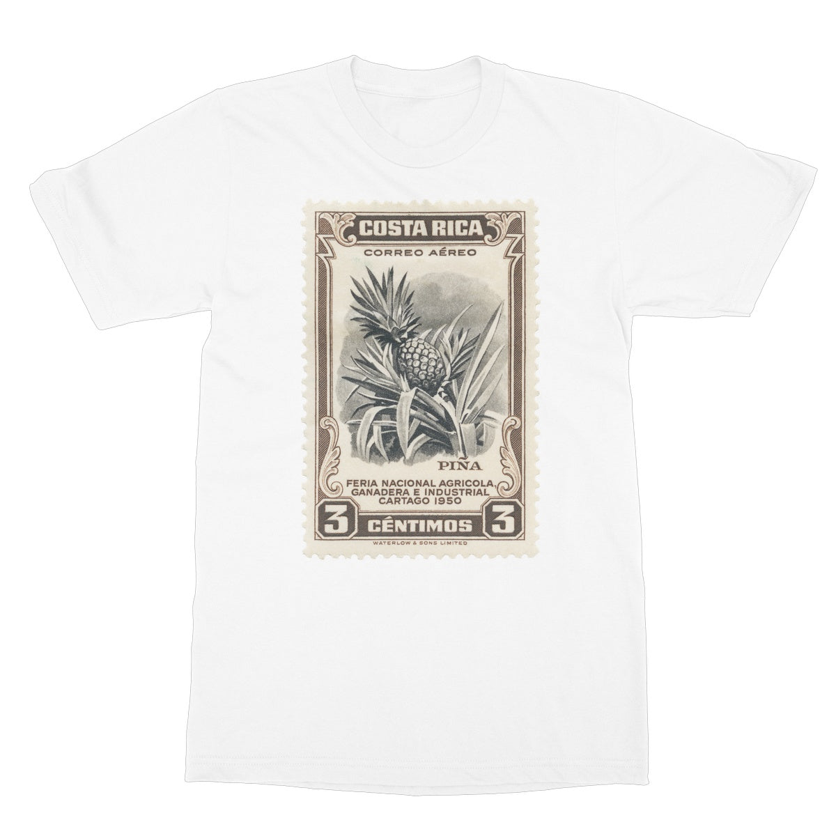 Costa Rica Pineapple Softstyle T-Shirt