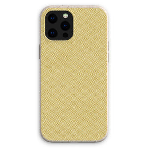 Yellow Diamond Pattern Eco Phone Case