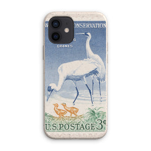 USA Whooping Cranes Eco Phone Case