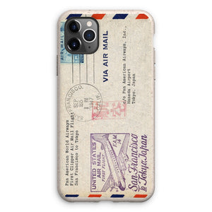 USA Airmail San Fransisco to Tokyo 1947 Eco Phone Case