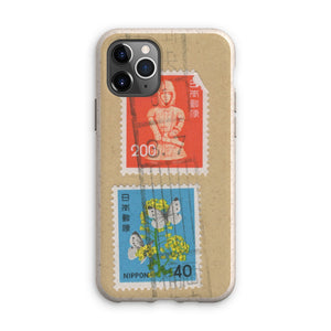 Japan Buddha and Butterflies Eco Phone Case