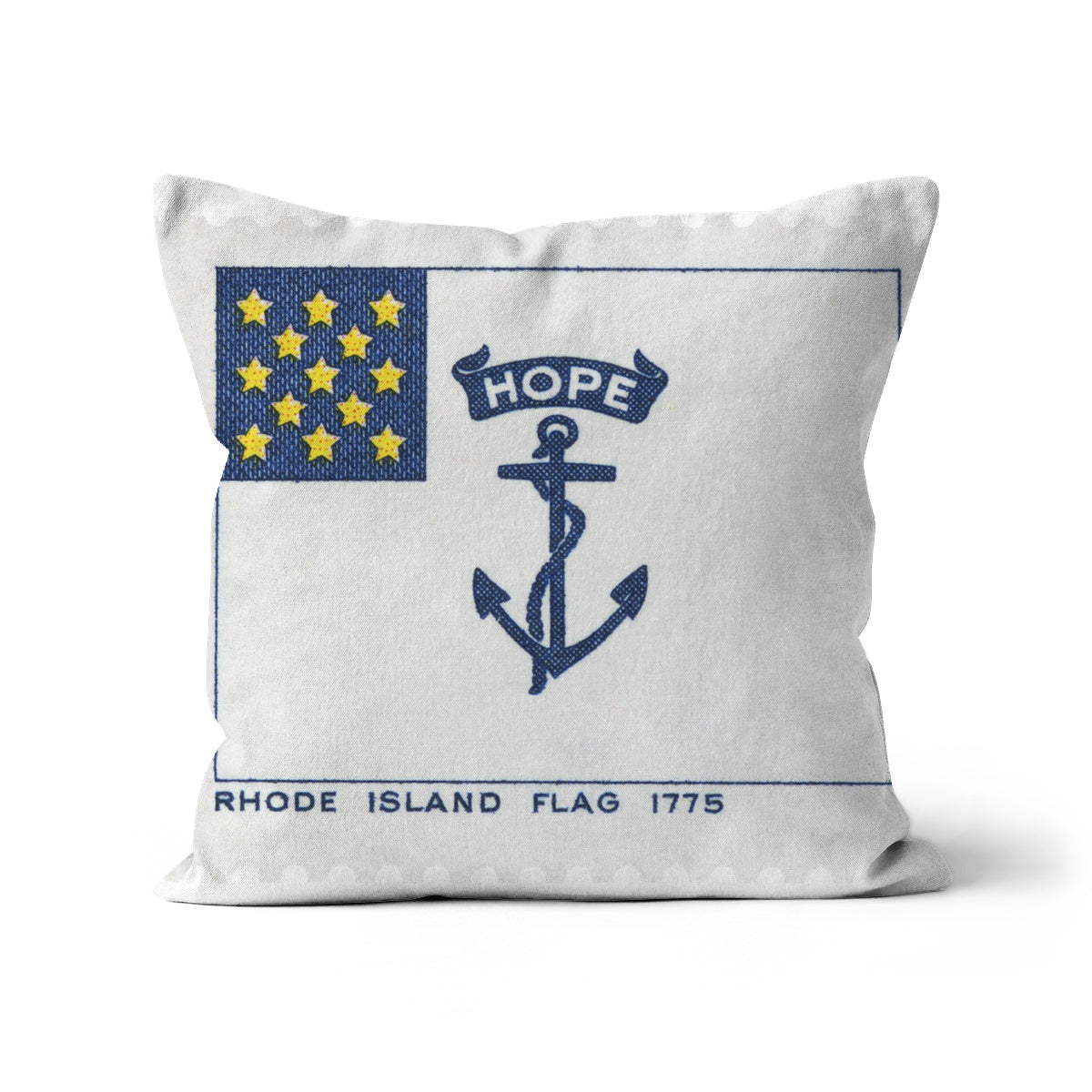 USA Rhode Island Flag 1775 Cushion