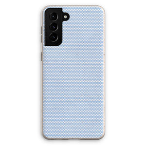 Blue Hexagon Pattern Eco Phone Case