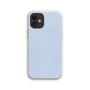 Blue Hexagon Pattern Eco Phone Case