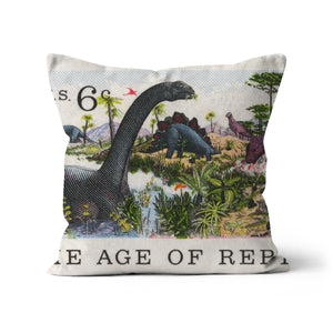 USA The Age of Reptiles Cushion