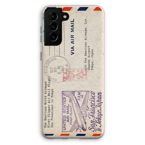 USA Airmail San Fransisco to Tokyo 1947 Eco Phone Case