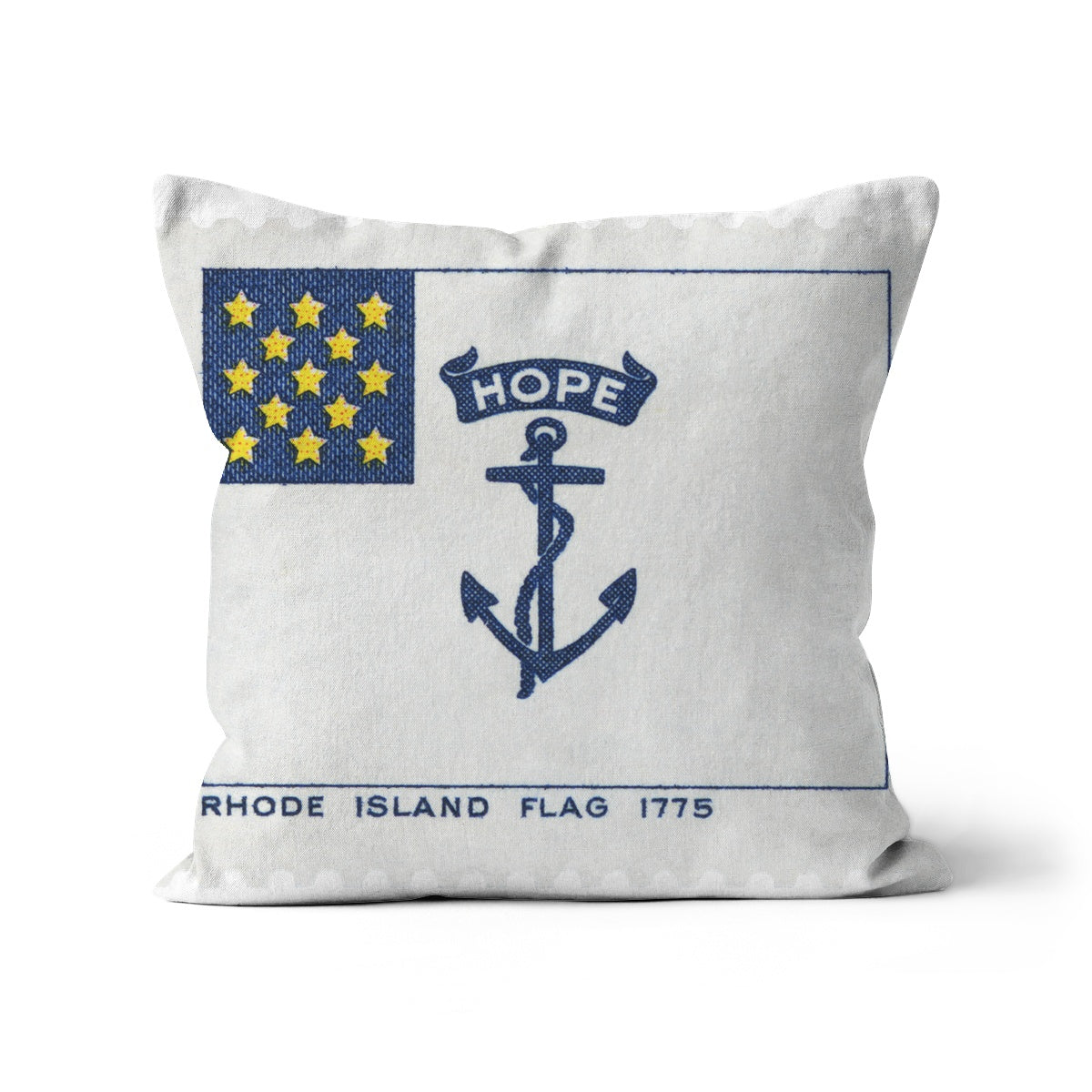 USA Rhode Island Flag 1775 Cushion