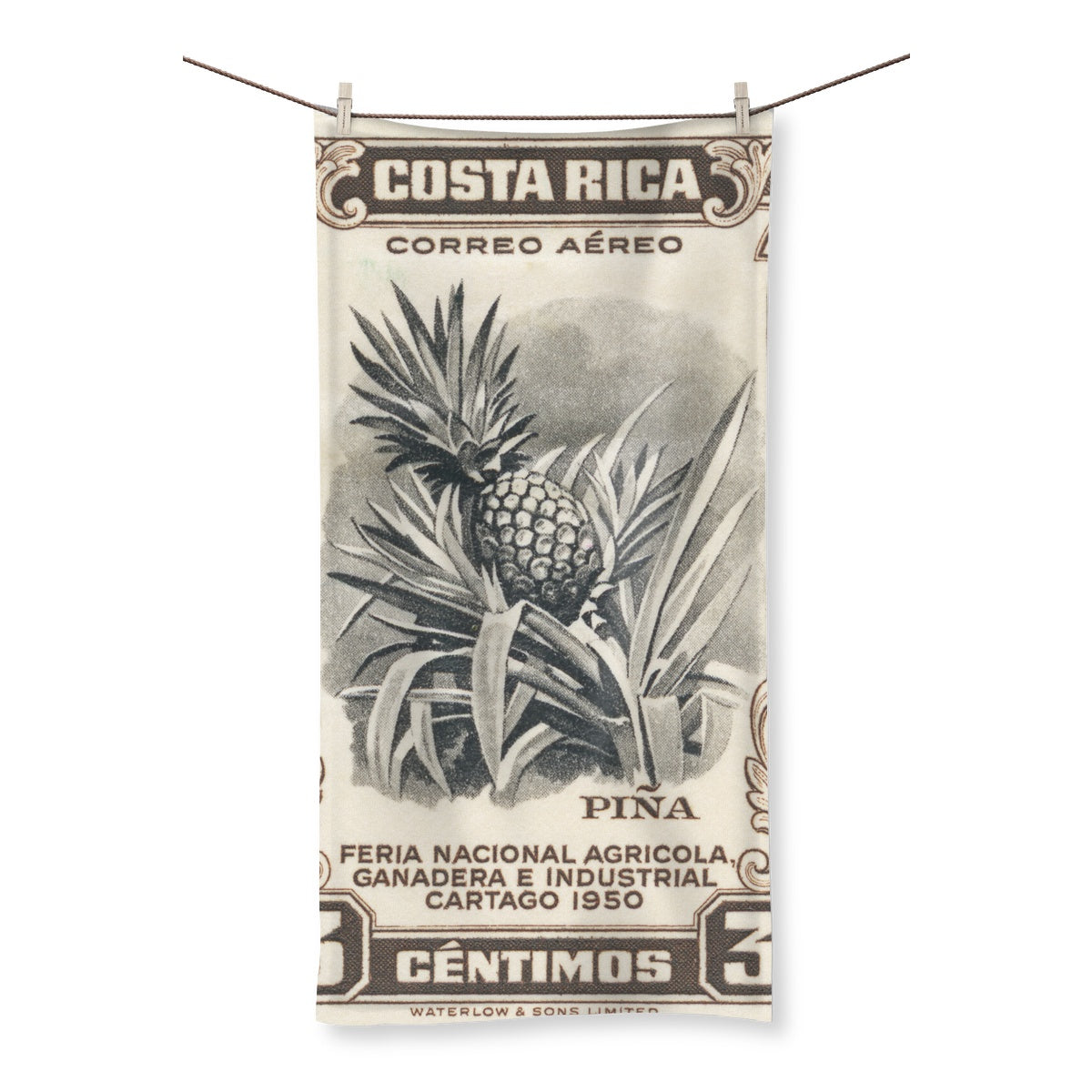 Costa Rica Pineapple Towel