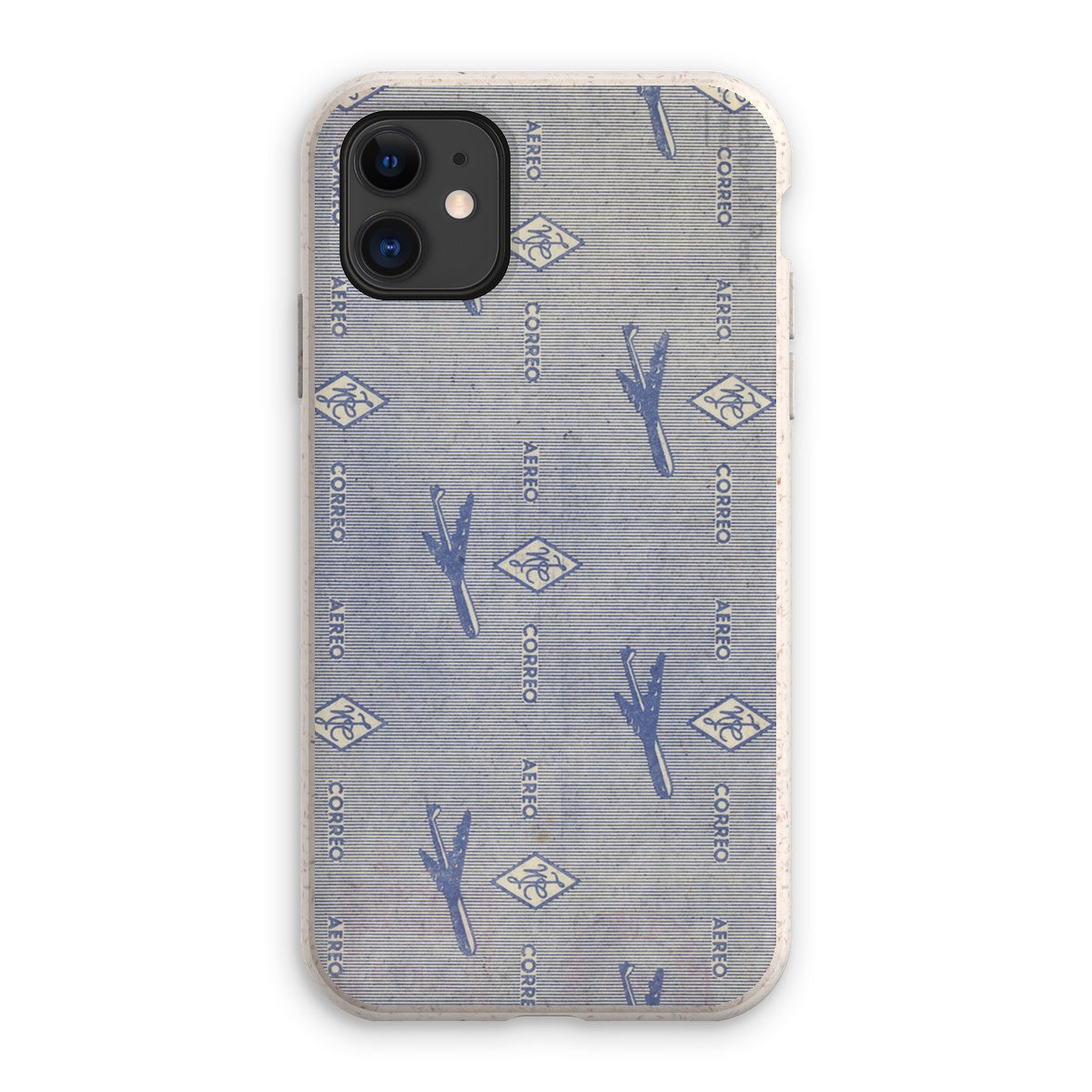 Envelope Security Paper with Planes Eco Phone Case