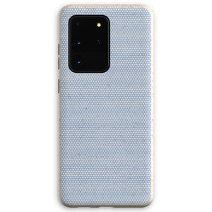 Blue Hexagon Pattern Eco Phone Case