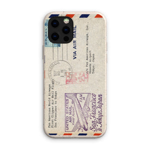 USA Airmail San Fransisco to Tokyo 1947 Eco Phone Case