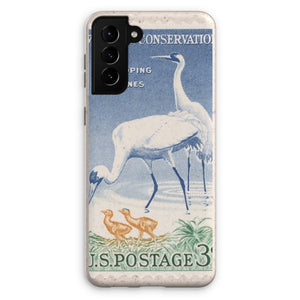 USA Whooping Cranes Eco Phone Case