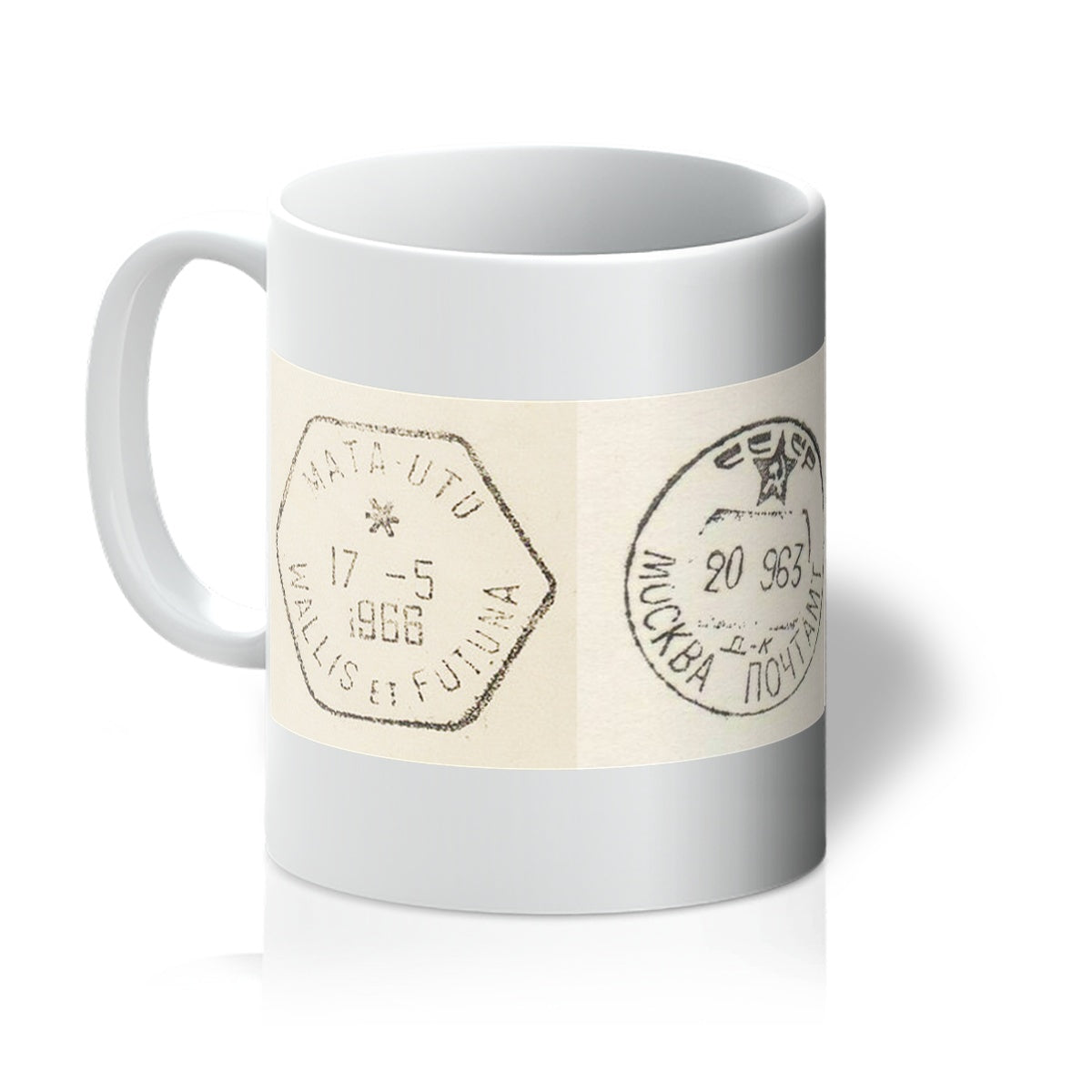 Three Postmarks Mug