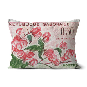 Gabon Combretum Flowers Cushion