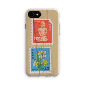 Japan Buddha and Butterflies Eco Phone Case