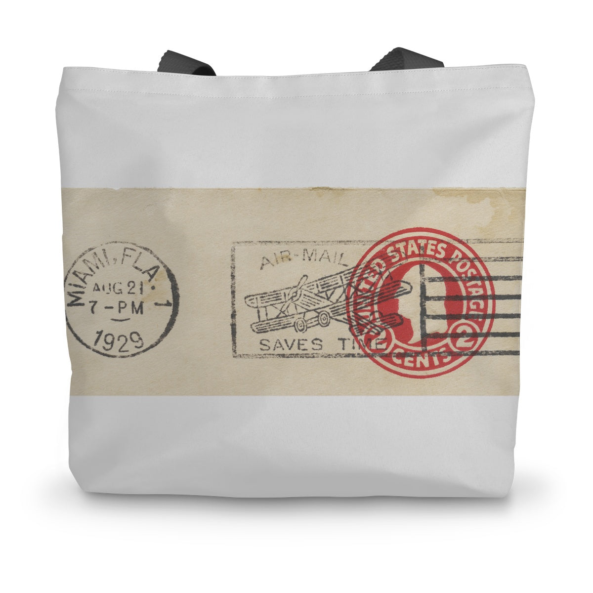 USA Airmail 1929 Canvas Tote Bag