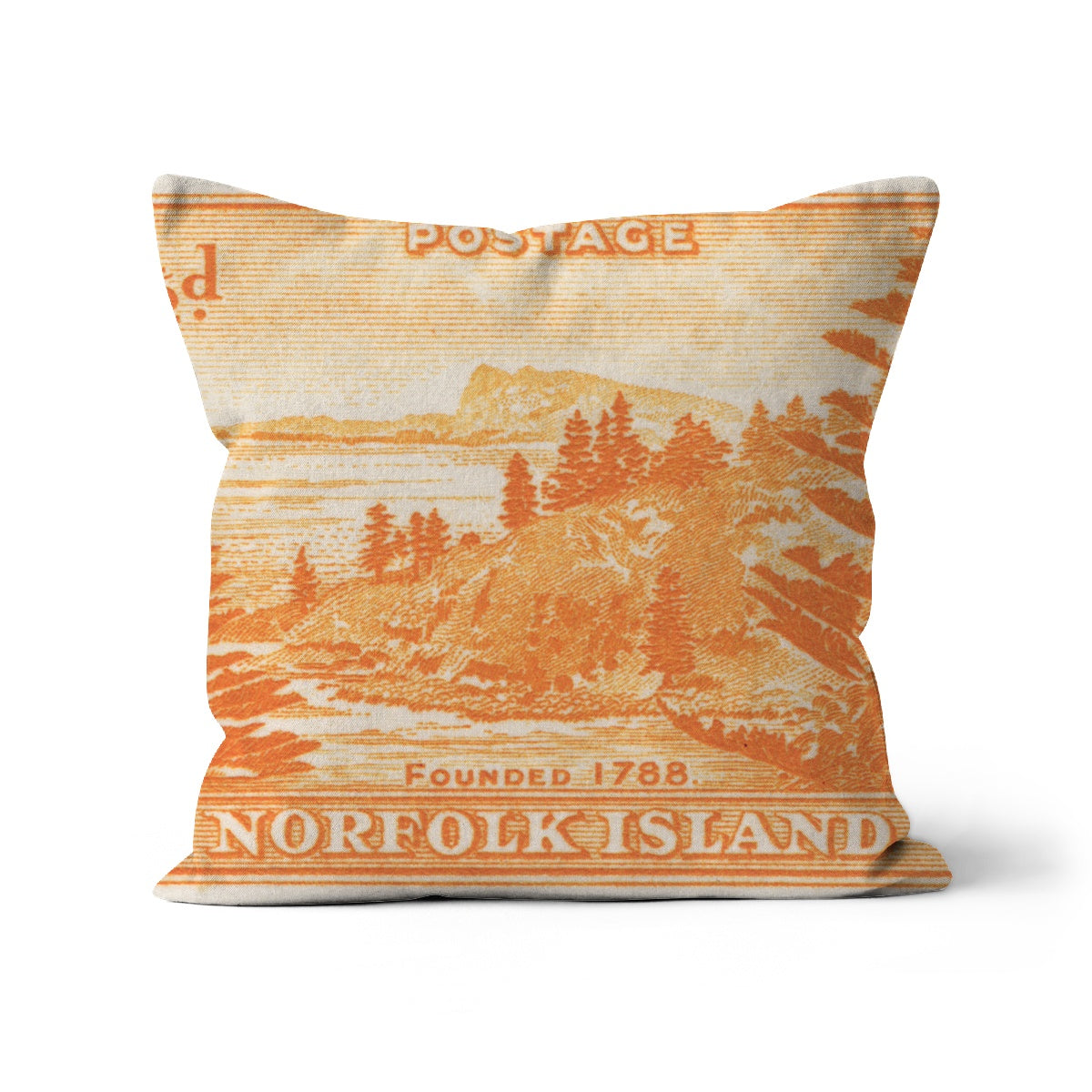 Norfolk Island 1/2d Orange Cushion