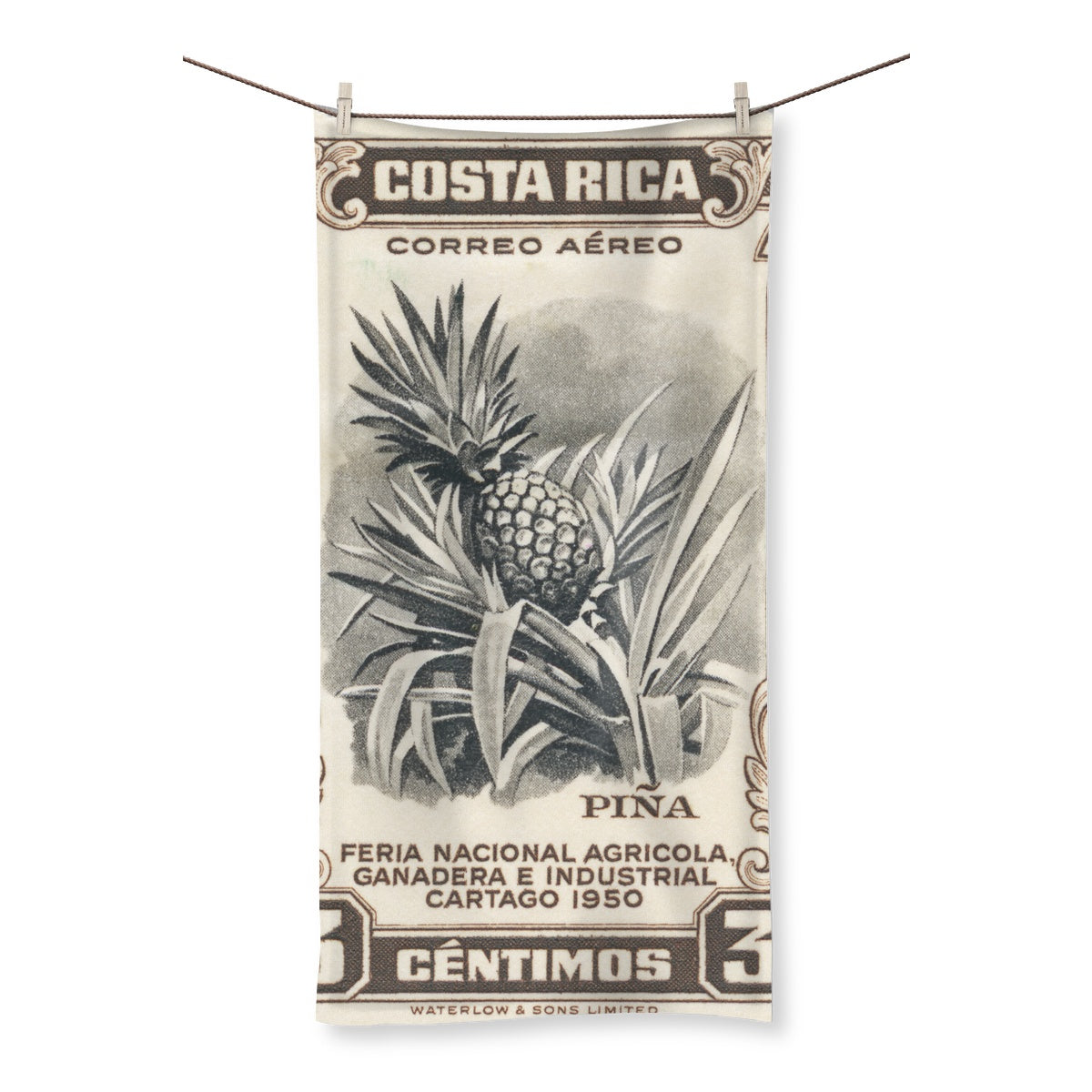 Costa Rica Pineapple Towel