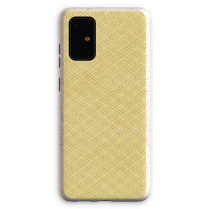 Yellow Diamond Pattern Eco Phone Case