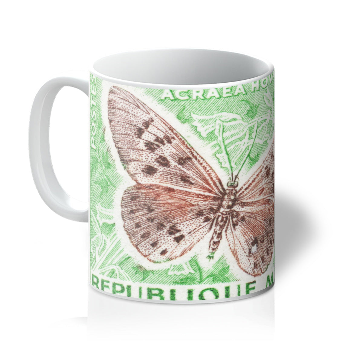 Malagache Acraea Nova Butterfly Mug