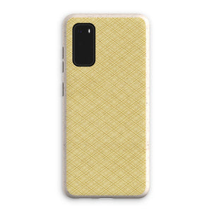 Yellow Diamond Pattern Eco Phone Case