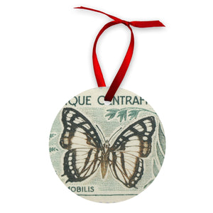 Charaxe Mobilis Butterfly Wood Ornament