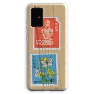 Japan Buddha and Butterflies Eco Phone Case