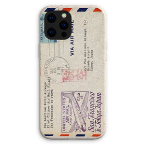 USA Airmail San Fransisco to Tokyo 1947 Eco Phone Case