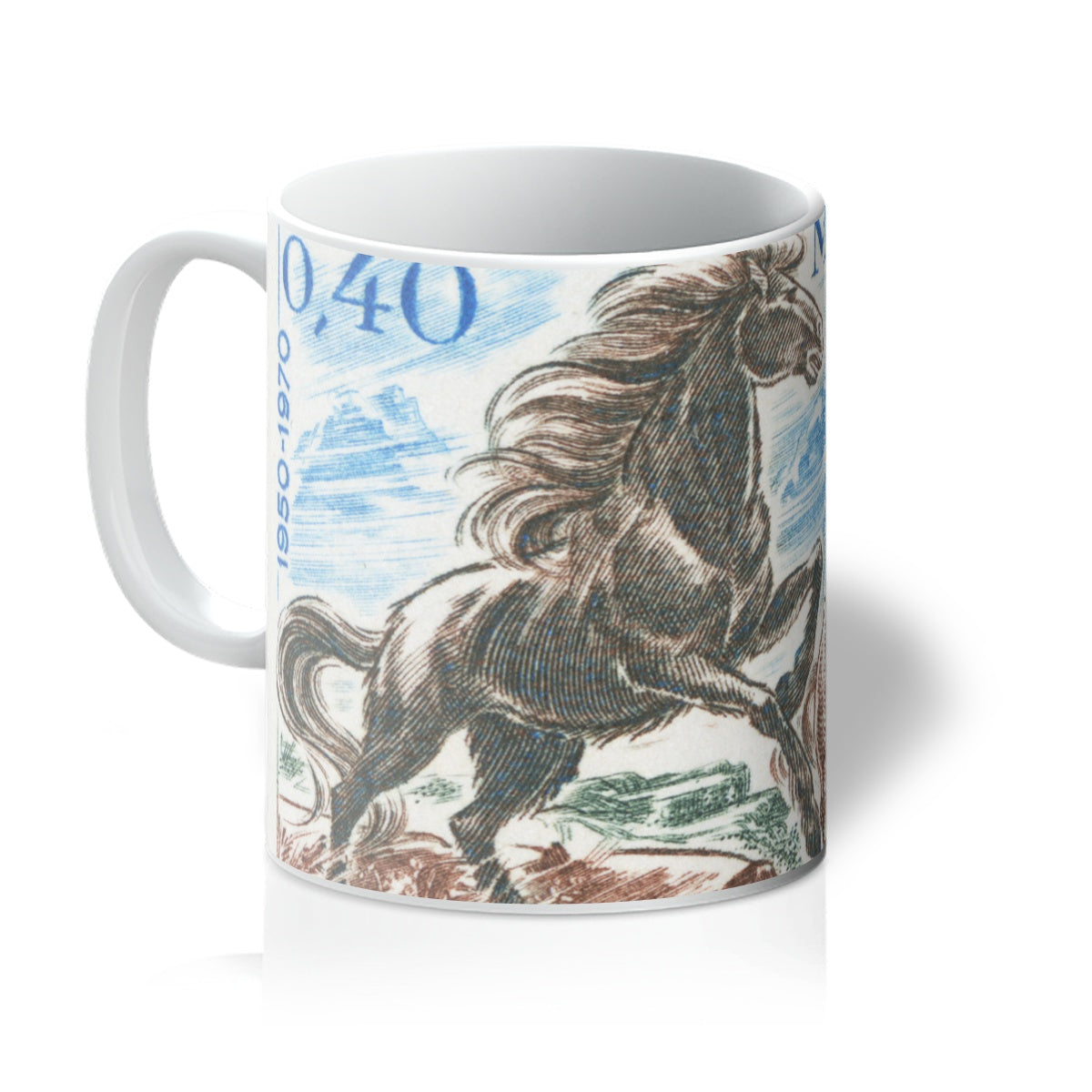 Monaco Horses Mug