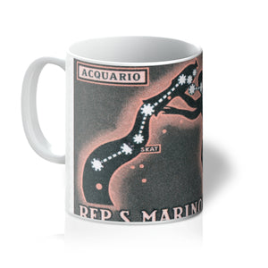 San Marino Aquarius Constellation Mug