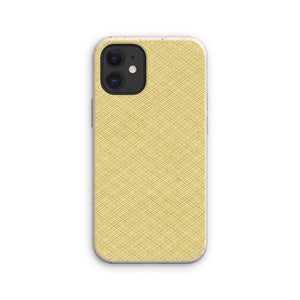 Yellow Diamond Pattern Eco Phone Case