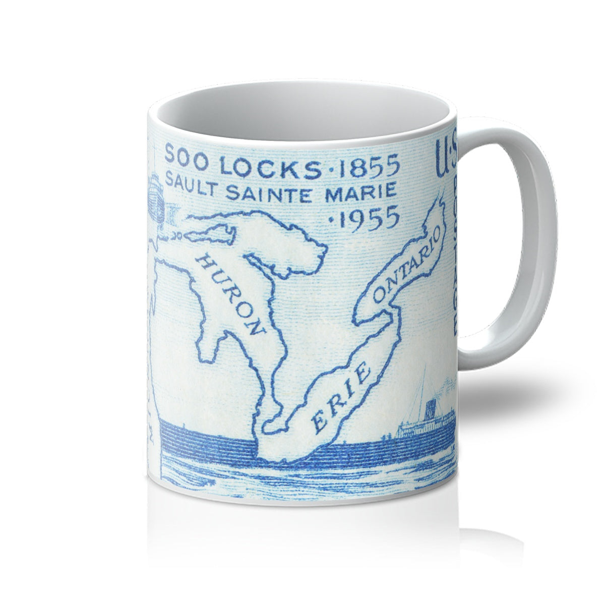 USA Great Lakes Transport Mug