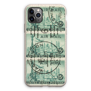 USA New York Airmail Eco Phone Case