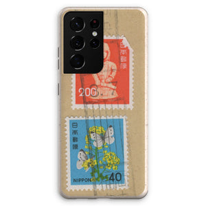 Japan Buddha and Butterflies Eco Phone Case