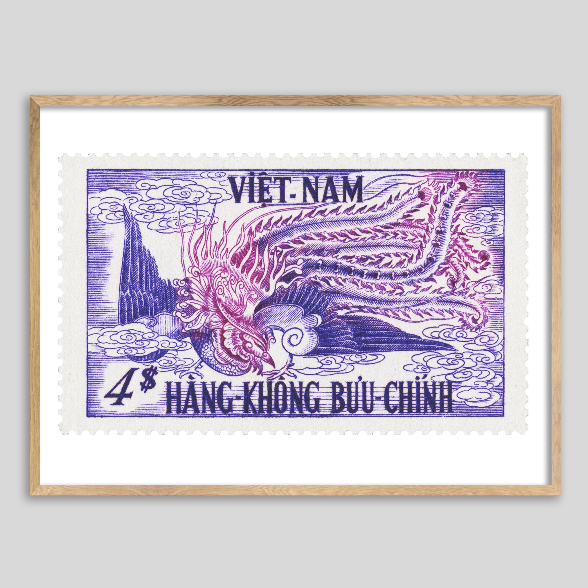 Vietnam Phoenix Framed Print