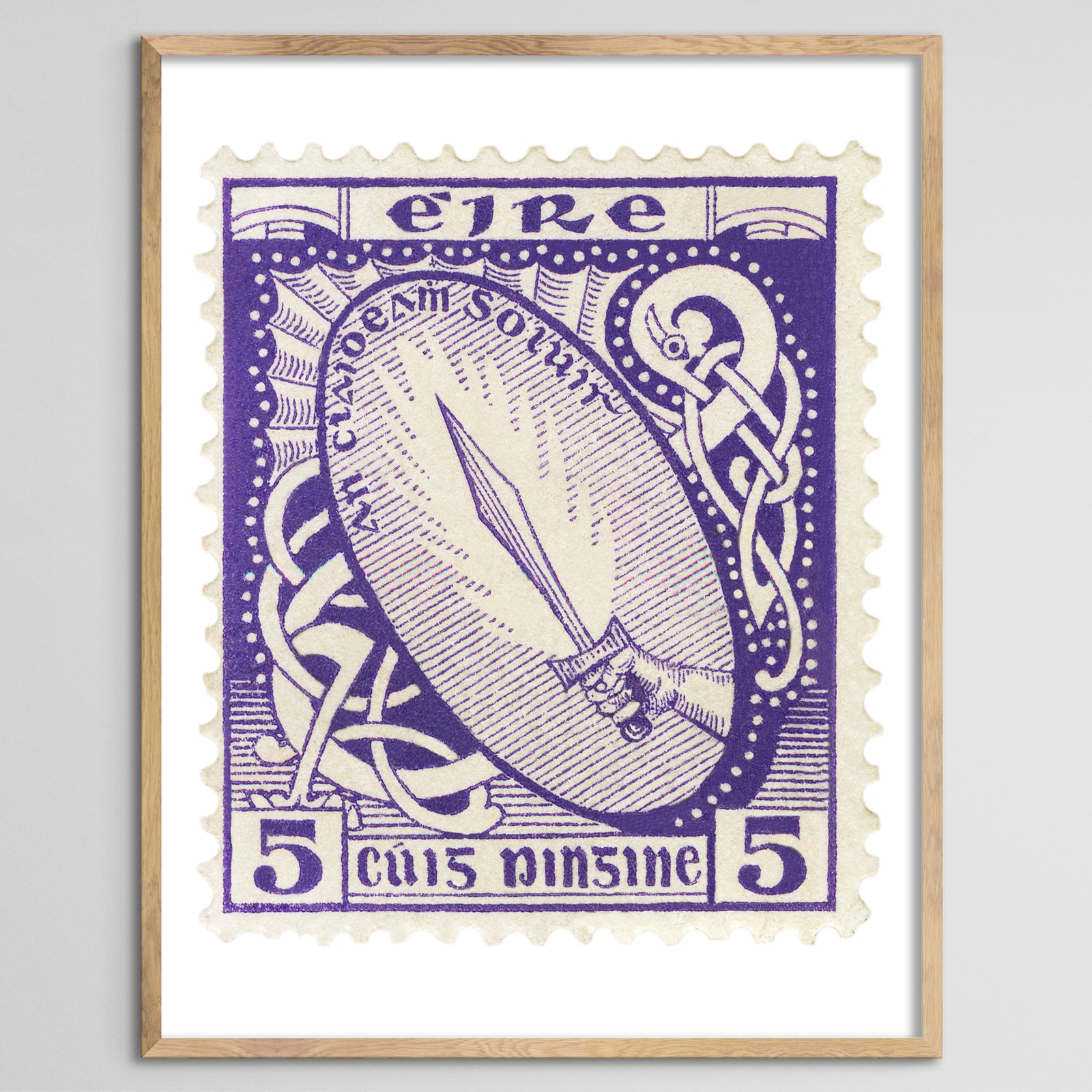 Ireland Sword Framed Print