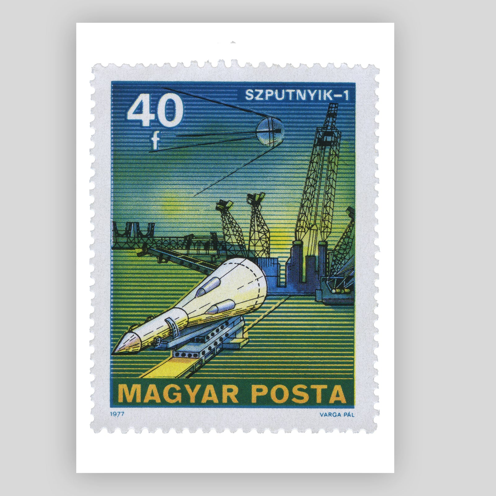 Hungary Sputnik Fine Art Print