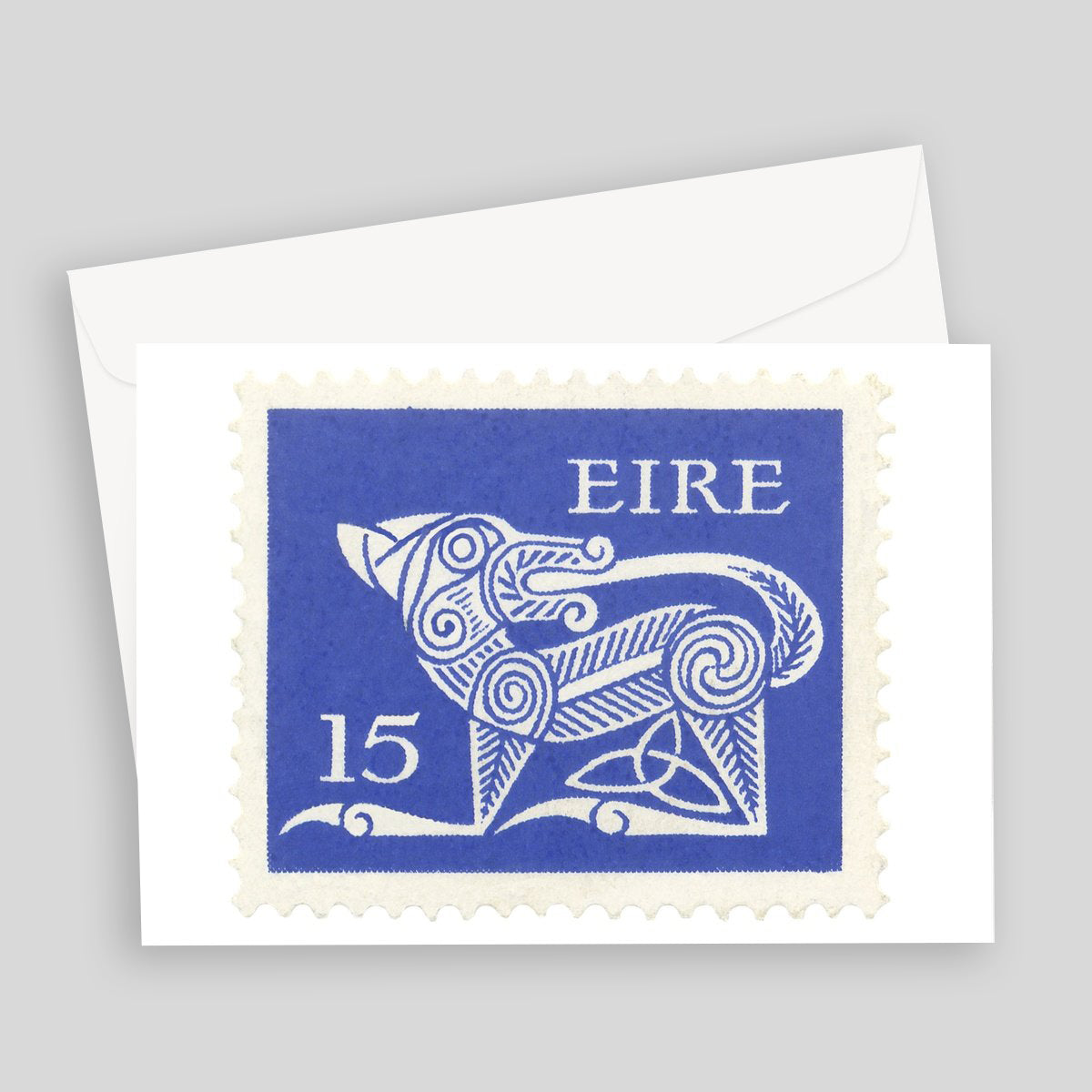 Ireland Celtic Dog Greeting Card