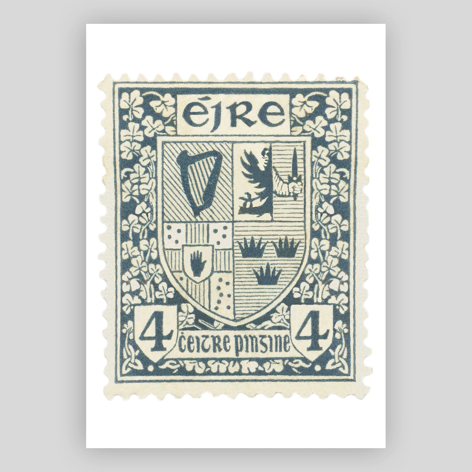 Ireland Shield Fine Art Print