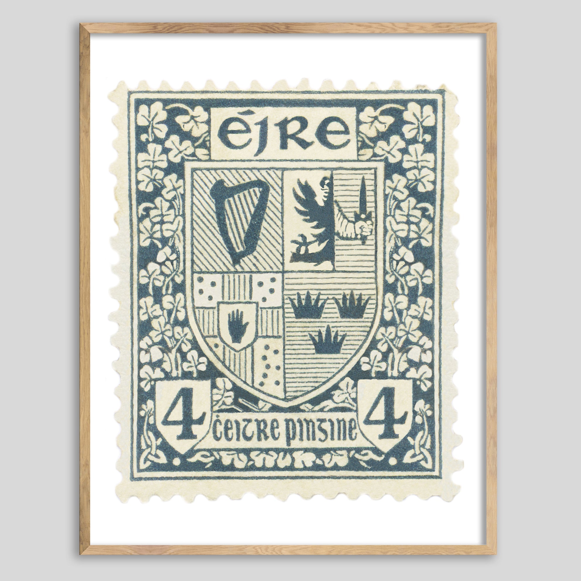 Ireland Shield Framed Print